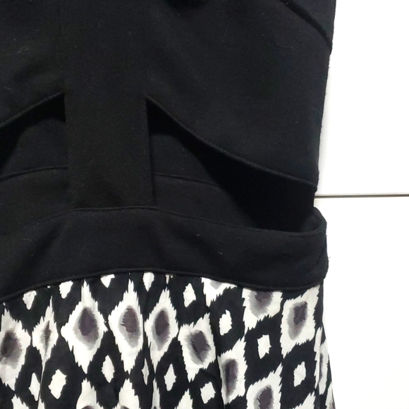 High&Low Dress with Cutout Bodice - Picture 4 of 5